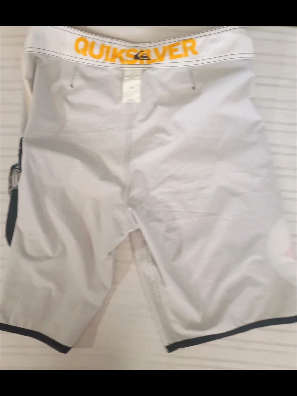 Quiksilver Board Shorts Mens 32 Pittsburgh Steelers NFL Swim Trunks NWT Black